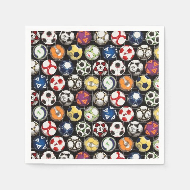 It Takes Balls to Play Soccer Napkins (Front)