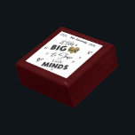 It Takes Big Heart Teacher Caregiver Appreciation Gift Box<br><div class="desc">Custom It Takes Big Heart Teacher Caregiver Appreciation gift box. " It takes a BIG Heart to Shape Little Minds " . show your gratitude and appreciation to your teacher / Caregiver by gifting this cute Custom | It Takes Big Heart | Caregiver Appreciation Gift Box . Customize it by...</div>