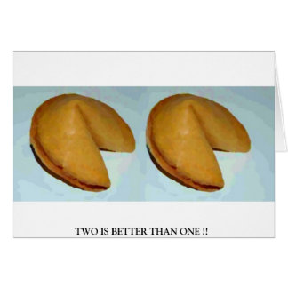 IT TAKES TWO CARDS