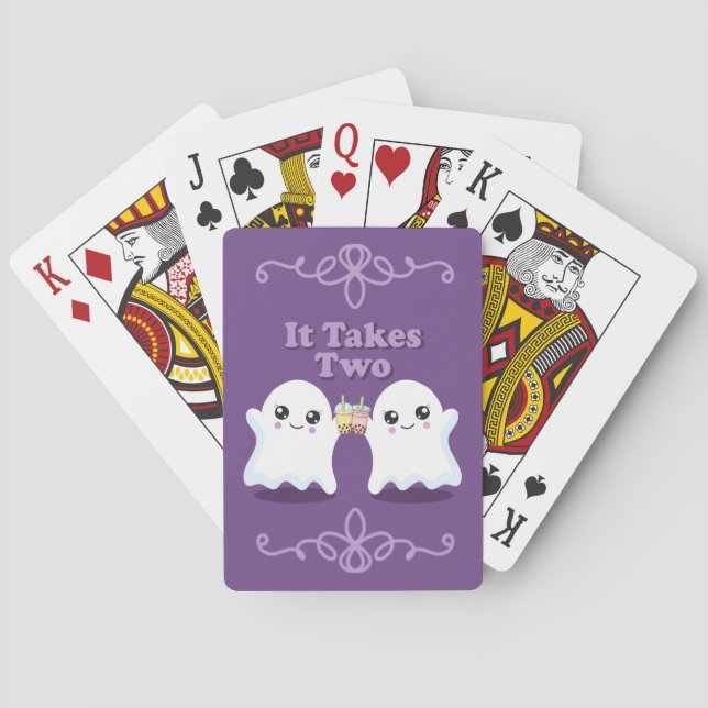 It Takes Two Playing Cards (Back)