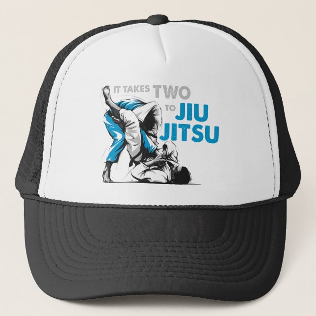 It Takes two to Jiu Jitsu Trucker Hat (Front)