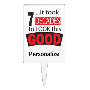 It Took 7 Decades to Look this GOOD Cake Topper