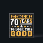 It took me 70 Years To Look This Good Birthday Invitation<br><div class="desc">It took me 70 Years to look This good! Funny 70th birthday gift for women and men. Cute birthday gift with funny quote design for turning 70. Proudly wear this shirt in your 70th birthday, or give it as a special gift for turning 70 years old beloved ones, grandpa, grandma,...</div>