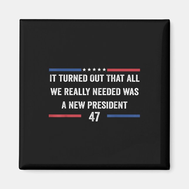 It Turned Out That All We Really Needed Was A New Magnet (Front)
