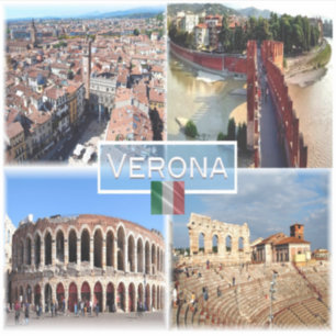 IT Verona - Arena Internally - Castelvecchio Bridg Sticker