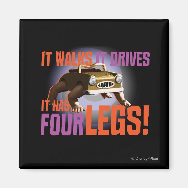 It Walks It Drives Magnet (Front)