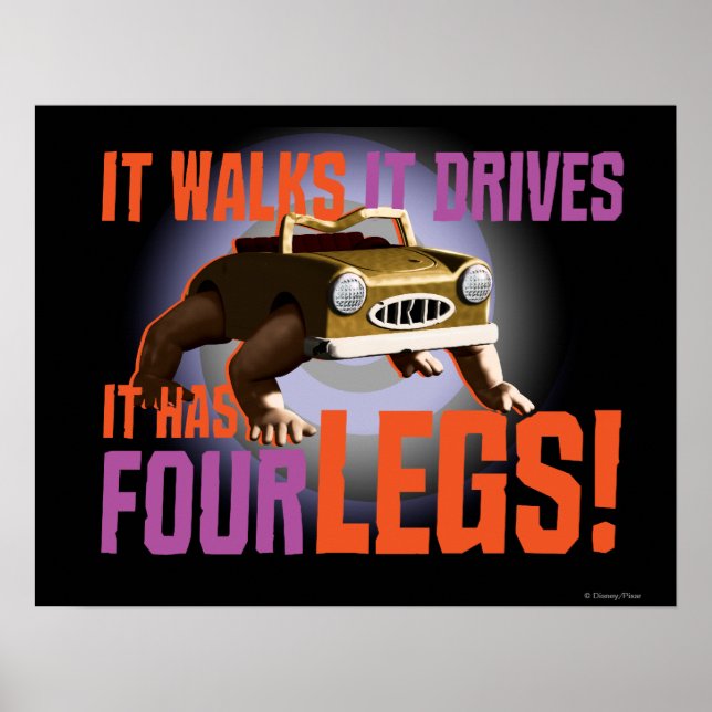 It Walks It Drives Poster (Front)