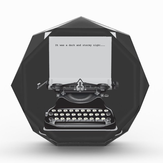 It was a Dark and Stormy Night Award (Front)