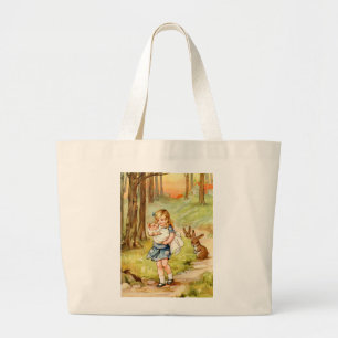 IT WAS A FRIGHTFULLY UGLY BABY LARGE TOTE BAG