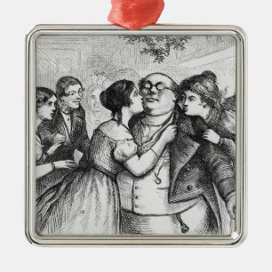 It was a pleasant thing to see Mr. Pickwick Metal Ornament