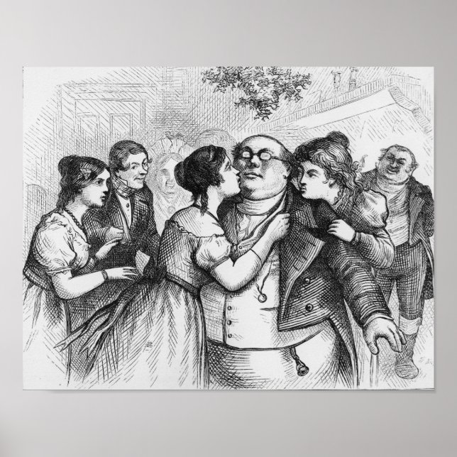 It was a pleasant thing to see Mr. Pickwick Poster (Front)