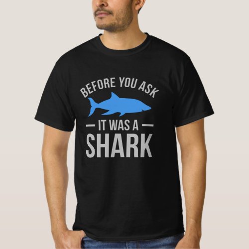 It Was A Shark Funny Amputee Prosthetic Surgery T_Shirt