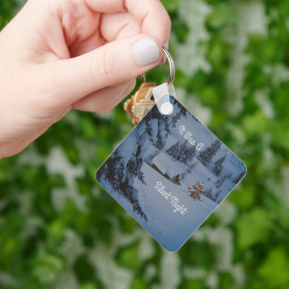 It Was A Silent Night Keychain