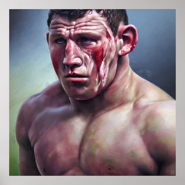 It Was A Tough Game - Canvas Art Print (Front)