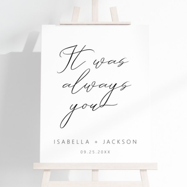 It Was Always You Foam Board (Creator Uploaded)