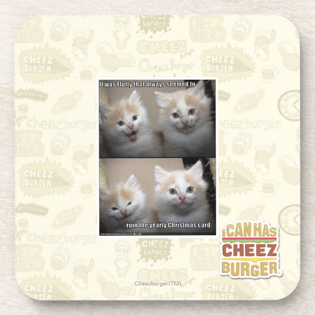 It was Fluffy Drink Coaster (Front)