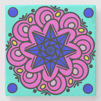 It Was Made Of Stars Stone Coaster