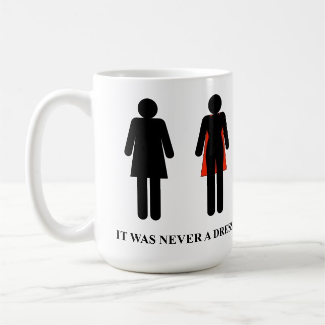 It was never a dress -  Mug (Left)