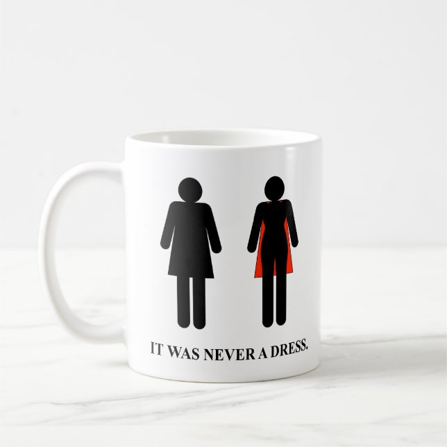 It was never a dress -  Mug (Left)