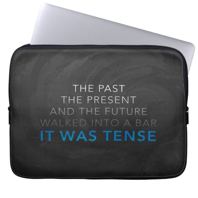 It Was Tense Laptop Sleeve (Front)