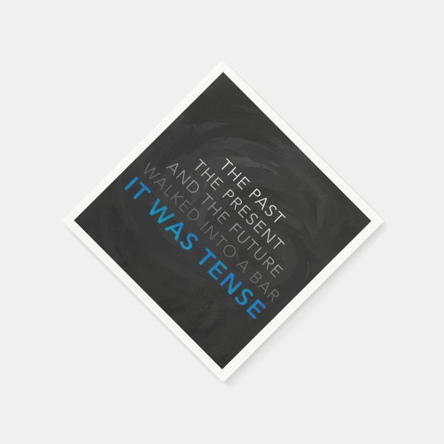 It Was Tense Napkins (Corner)