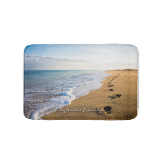 It was then that I carried you. Bath Mat