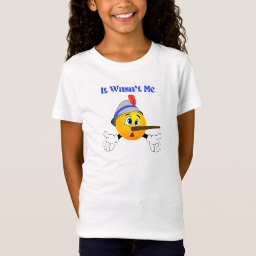 It Wasnt Me_funny emoji T_Shirt T_Shirt