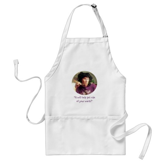 “It Will Help Get Rid of Your Warts!” Adult Apron