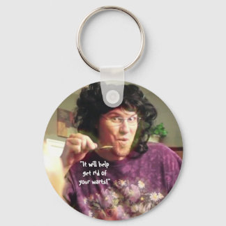 “It Will Help Get Rid of Your Warts!” Keychain