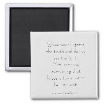 It Works Out Right Magnet by iiiyaaa at Zazzle
