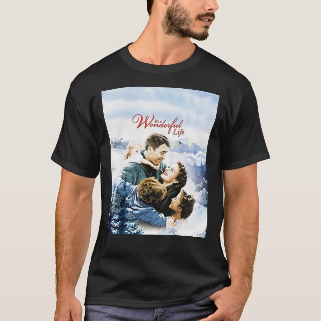 It&x27;s a Wonderful Life scene Graphic T-Shirt (Front)
