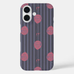 IT - You&#39;ll Float Too Balloon Striped Pattern iPhone 16 Case