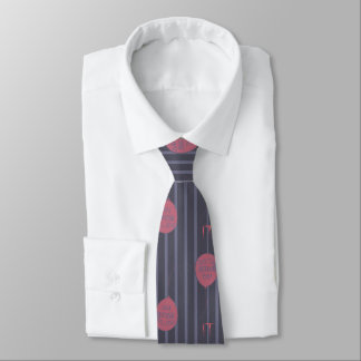 IT - You'll Float Too Balloon Striped Pattern Neck Tie