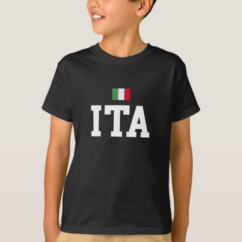 ITA Italy Flag Italian Italiano T_Shirt