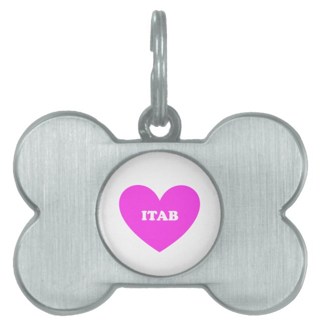 Itab Pet Tag (Front)