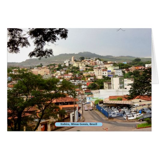 Itabira, Minas Gerais, Brazil Cards (Front Horizontal)