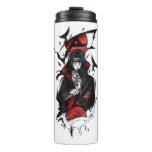Itachi Uchiha Abstract Art Thermal Tumbler