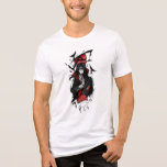 Itachi Uchiha Abstract Art Tri-Blend Shirt