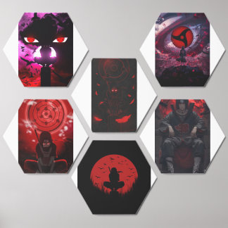 Itachi Uchiha Foam Core Photo Tile