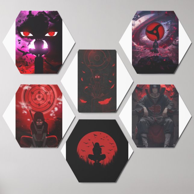 Itachi Uchiha Foam Core Photo Tile (Front)