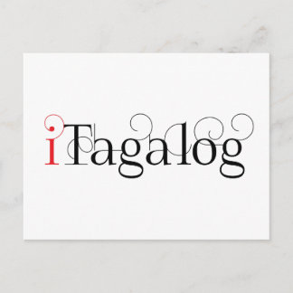 ITAGALOG POSTCARD