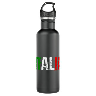 Italia 2021 jersey Italian flag Italy Italians Pul Stainless Steel Water Bottle