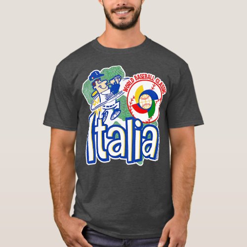Italia Baseball 2023 World Baseball Classic T_Shirt