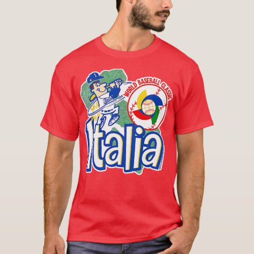 Italia Baseball 2023 World Baseball Classic T_Shirt