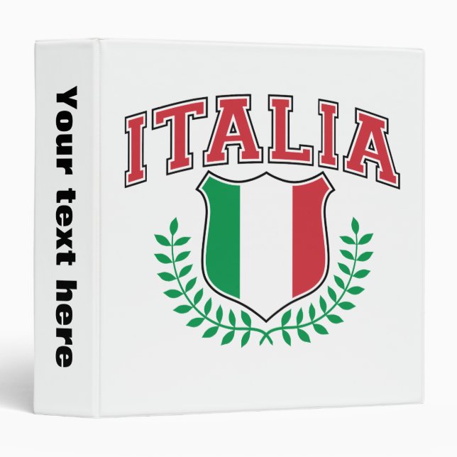 Italia Binder (Front/Spine)