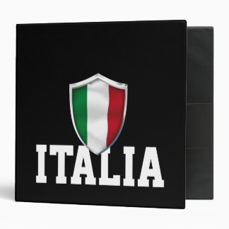 ITALIA Black Edition 3 Ring Binder