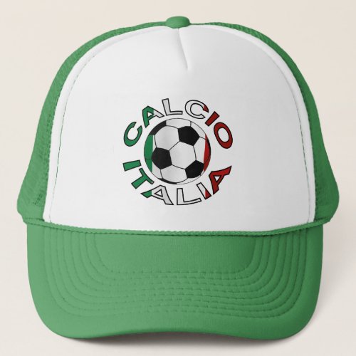 Italia Calcio Italy Football Trucker Hat