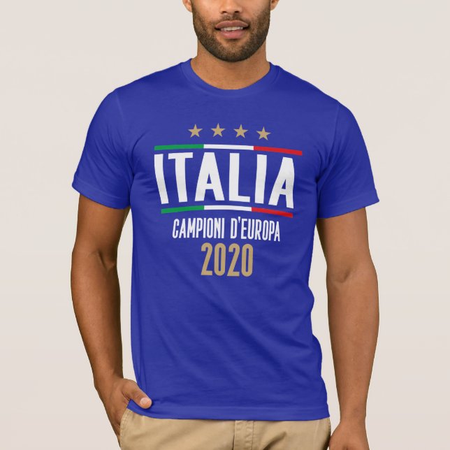 Italia Champions of Europe T-Shirt (Front)