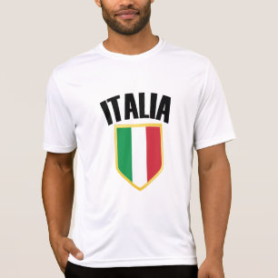 Italia Crest Italy Flag T-Shirt