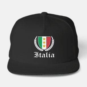 Italia Crest Snap Back Hat